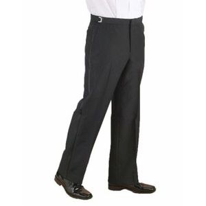 Neil Allyn Versa Wool Flat Front Tuxedo Pants